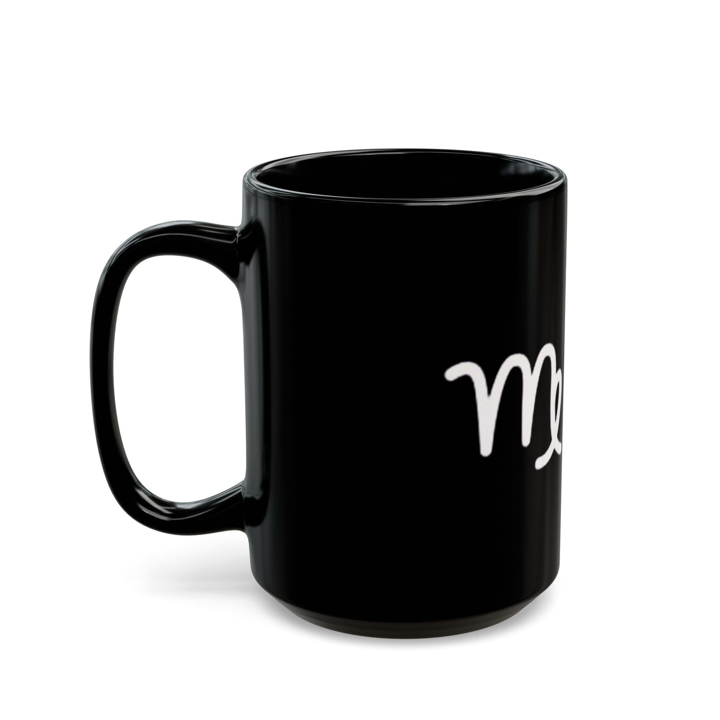 Personalized Virgo Astrology Mug - Custom Name & Birth Date - 11oz/15oz Black Coffee Cup