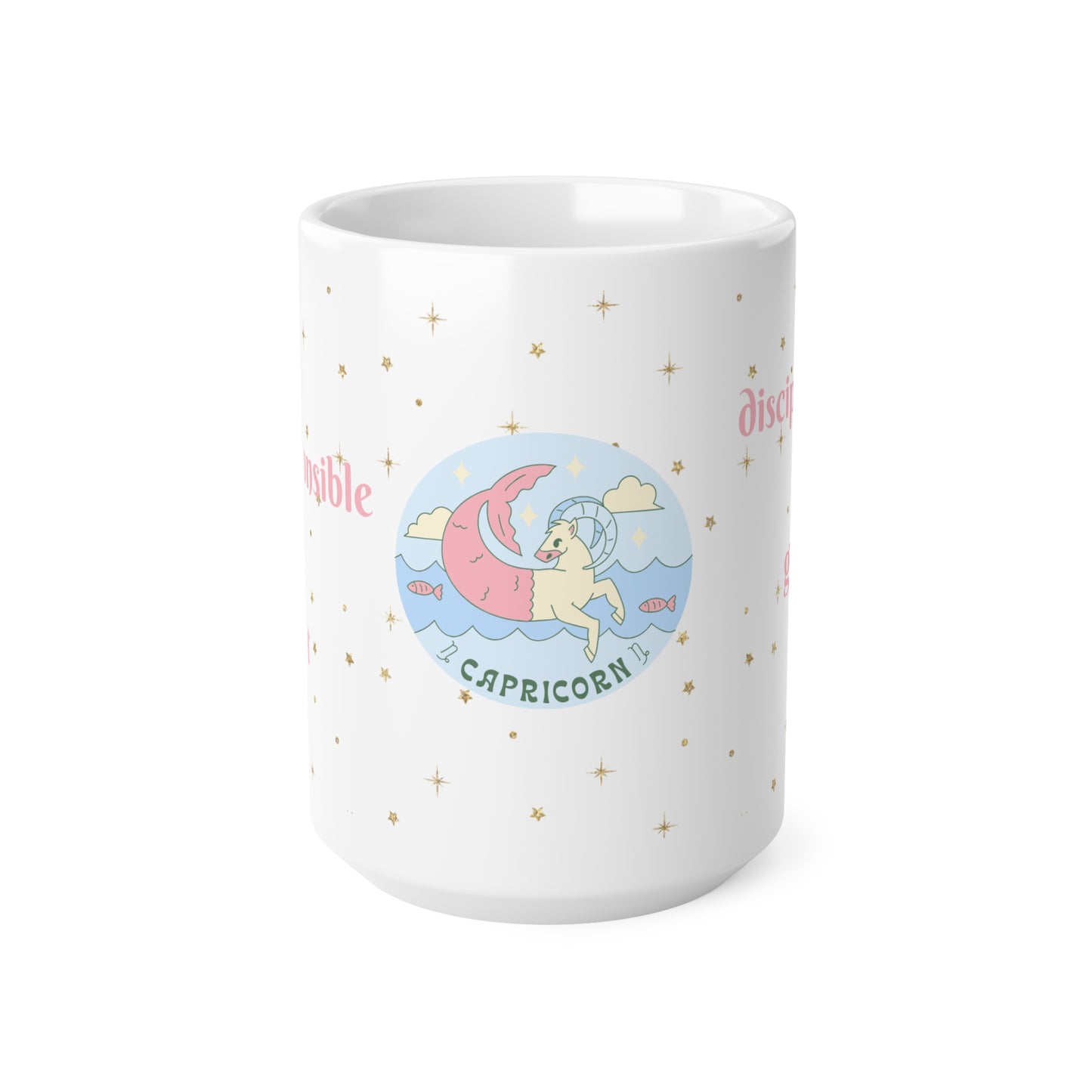 Capricorn Zodiac Coffee Cup - 11oz & 15oz - Capricorn Personality Traits