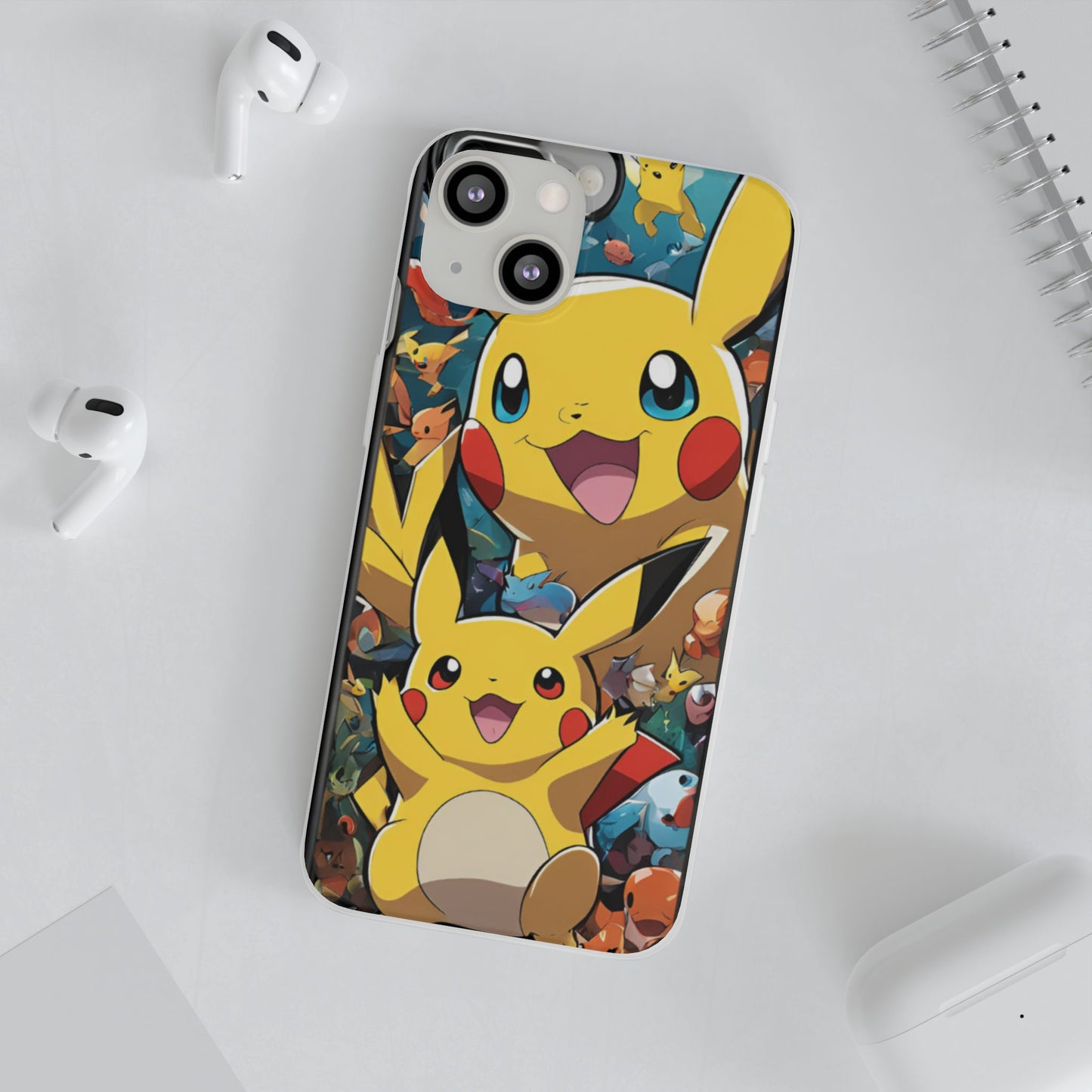 Pokemon Themed iPhone case | Pika Themed Pokemon Case | Flexi Case