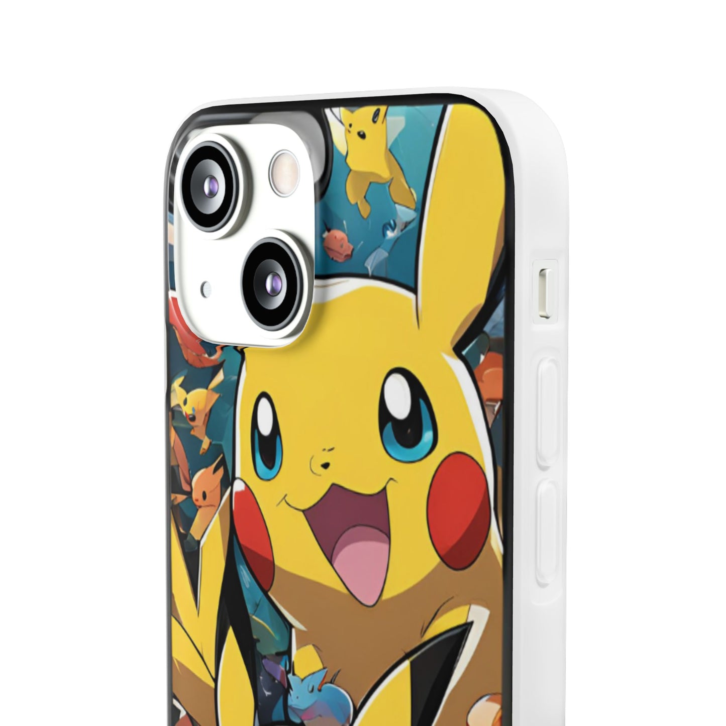 Pokemon Themed iPhone case | Pika Themed Pokemon Case | Flexi Case