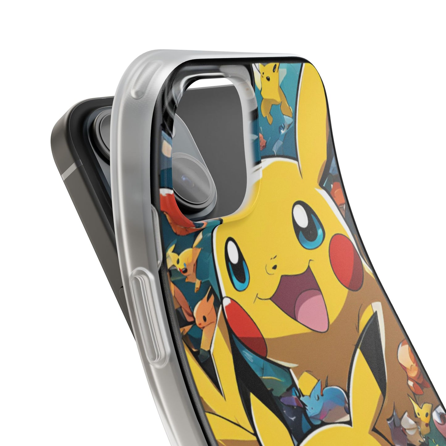 Pokemon Themed iPhone case | Pika Themed Pokemon Case | Flexi Case