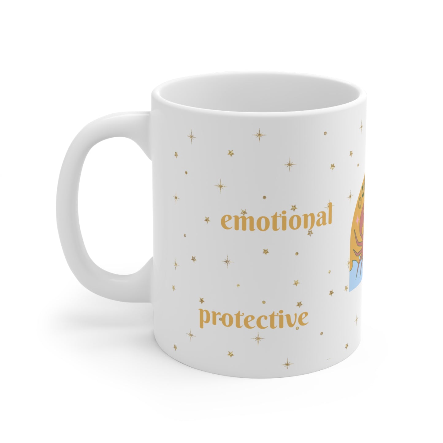 Cancer Zodiac Coffee Mug - 11oz & 15oz - Cancer Personality Traits