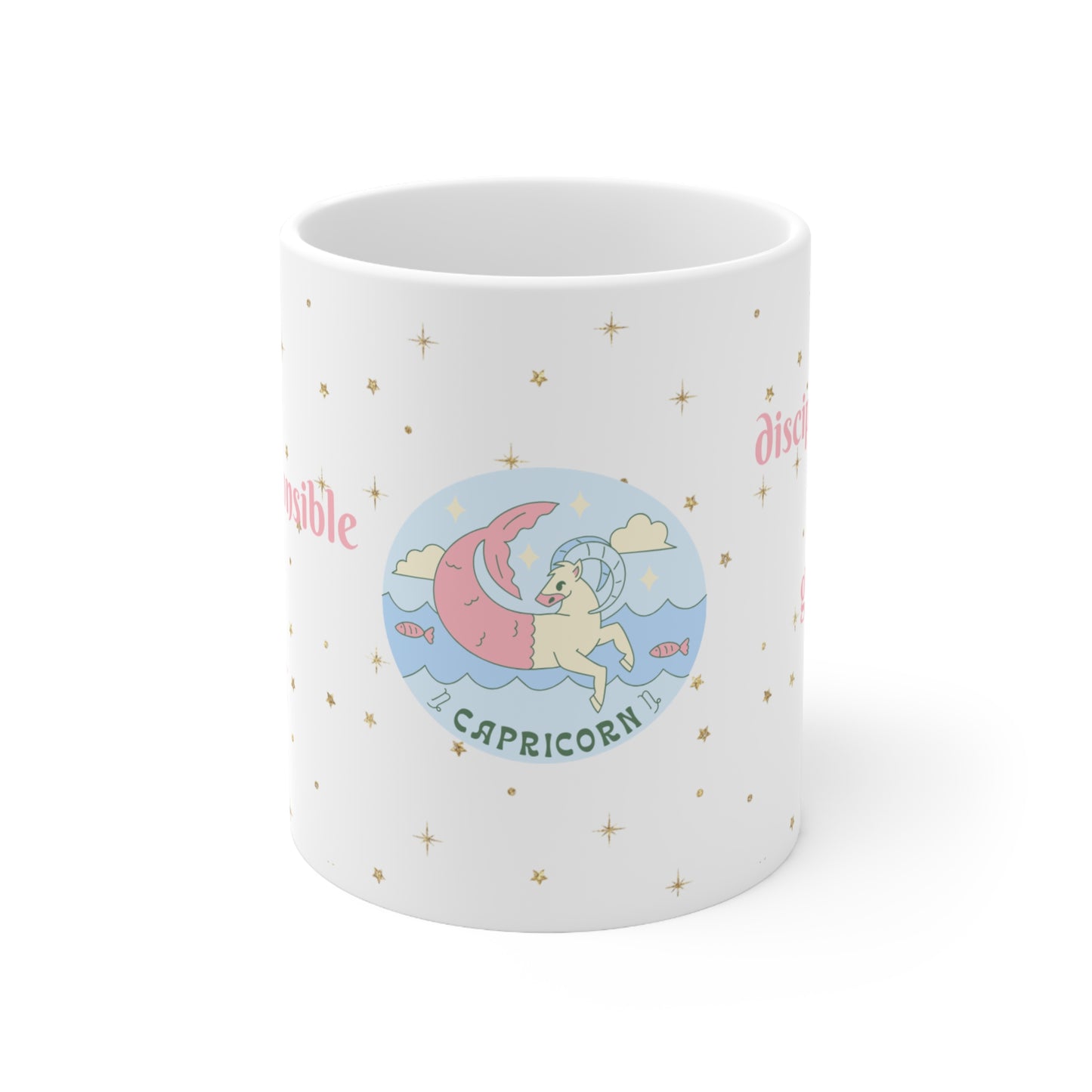 Capricorn Zodiac Coffee Cup - 11oz & 15oz - Capricorn Personality Traits