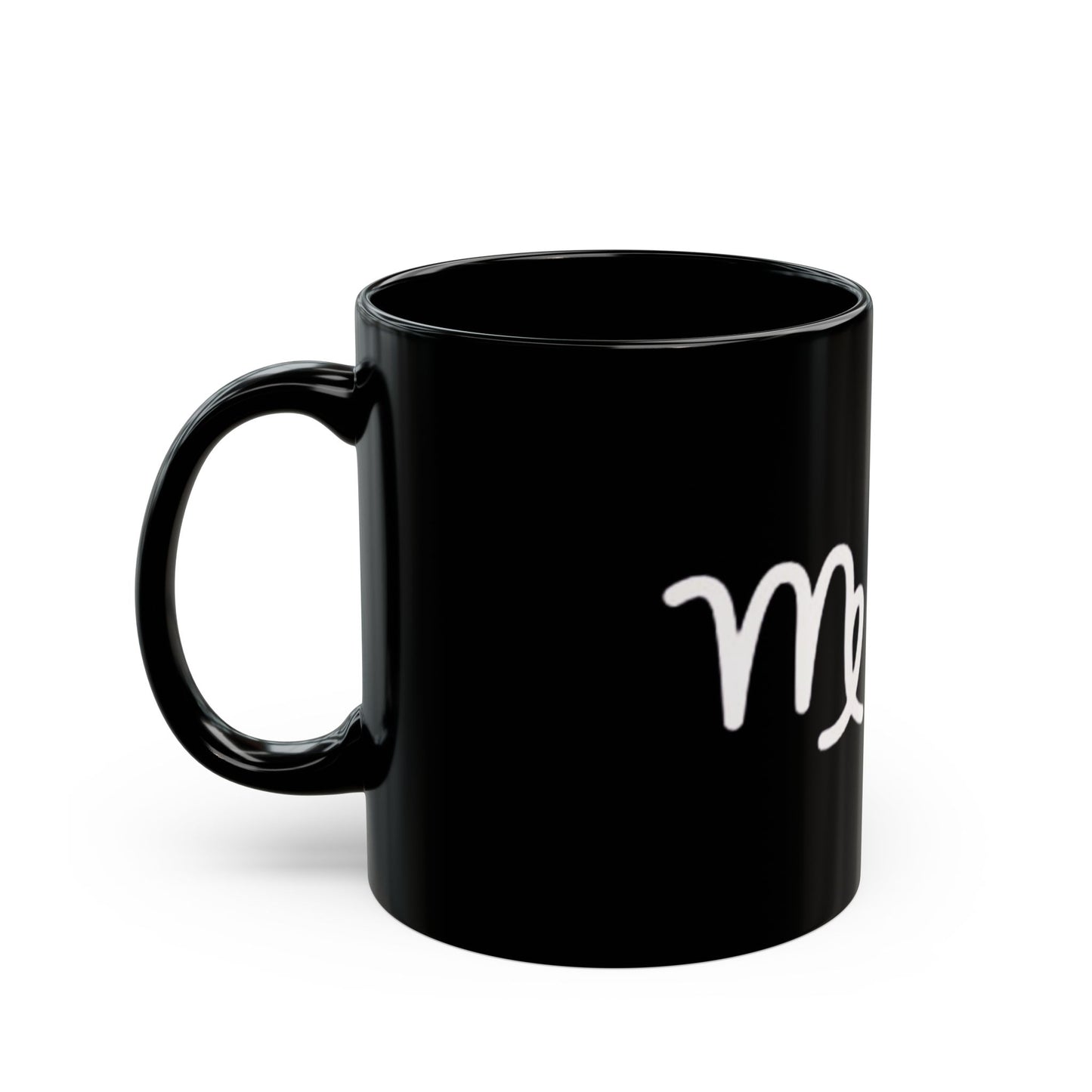 Personalized Virgo Astrology Mug - Custom Name & Birth Date - 11oz/15oz Black Coffee Cup