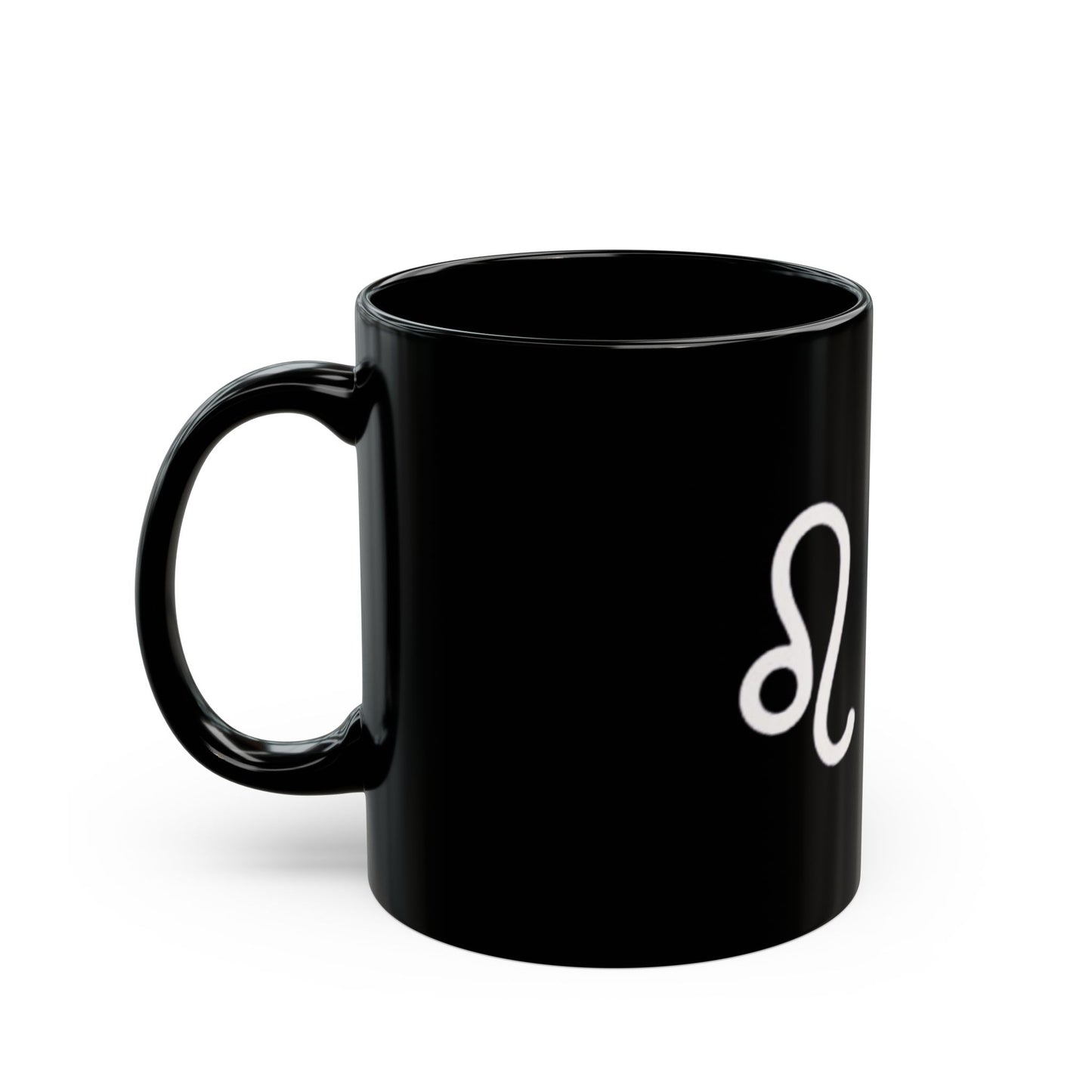 Personalized Leo Astrology Mug - Custom Name & Birth Date - 11oz/15oz Black Coffee Cup