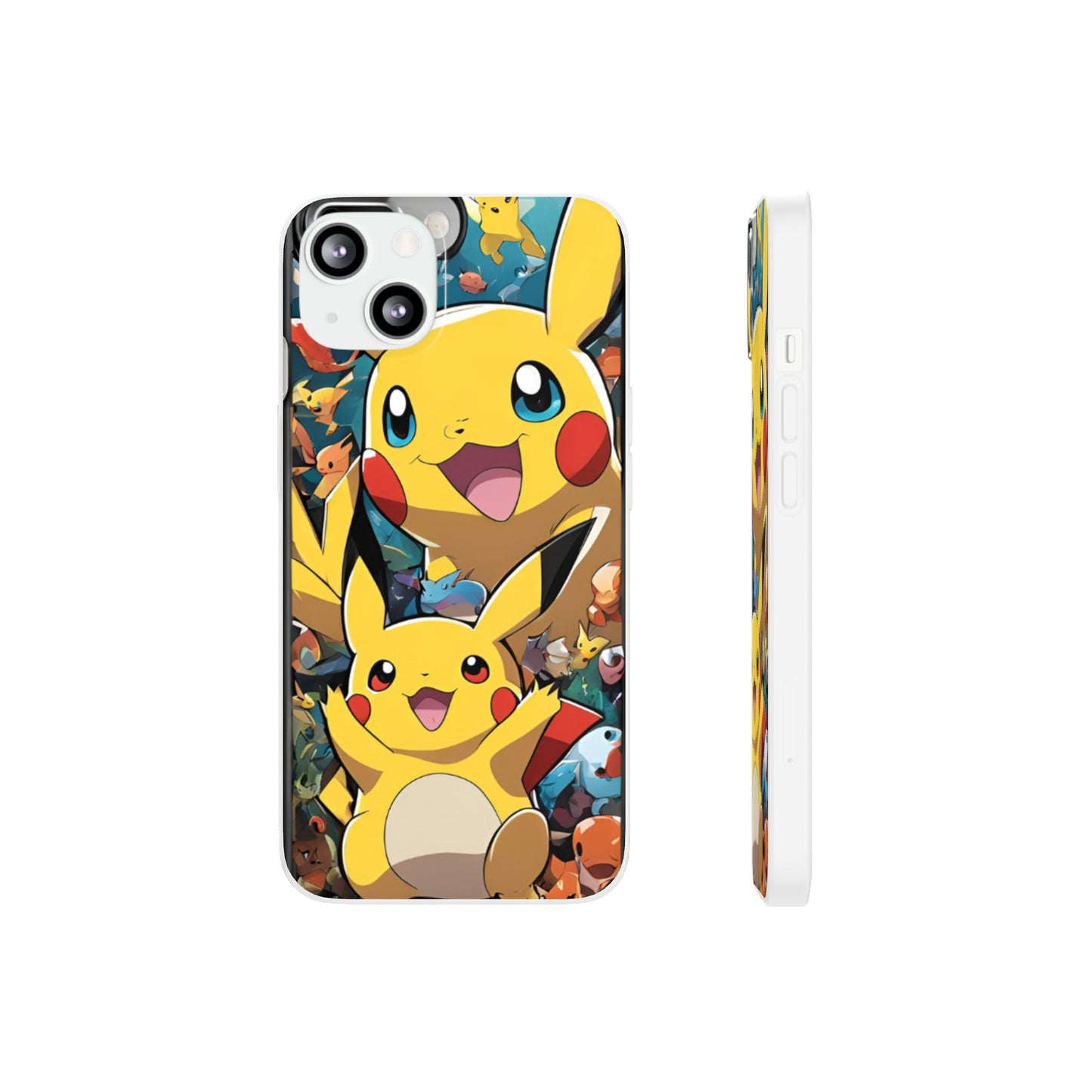 Pokemon Themed iPhone case | Pika Themed Pokemon Case | Flexi Case