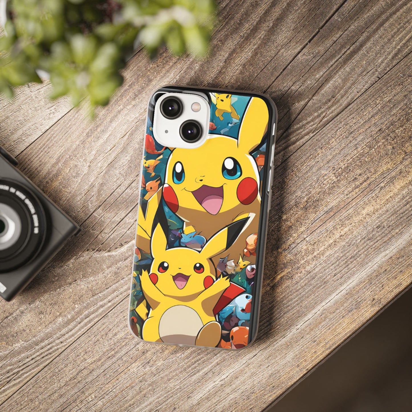 Pokemon Themed iPhone case | Pika Themed Pokemon Case | Flexi Case