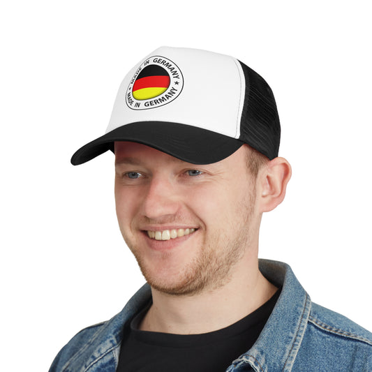 Made in Germany Hat, German Hat with flag, Colours of Germany Hat