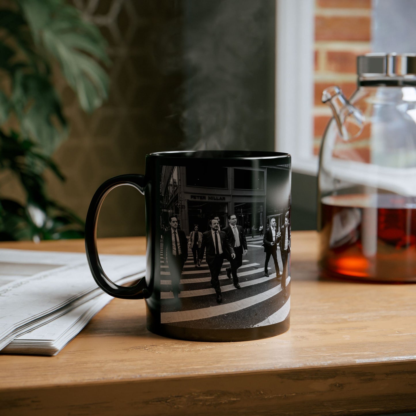 Mug - President of Cyprus Nikos Christodoulides - Beatles - Abbey Road Design