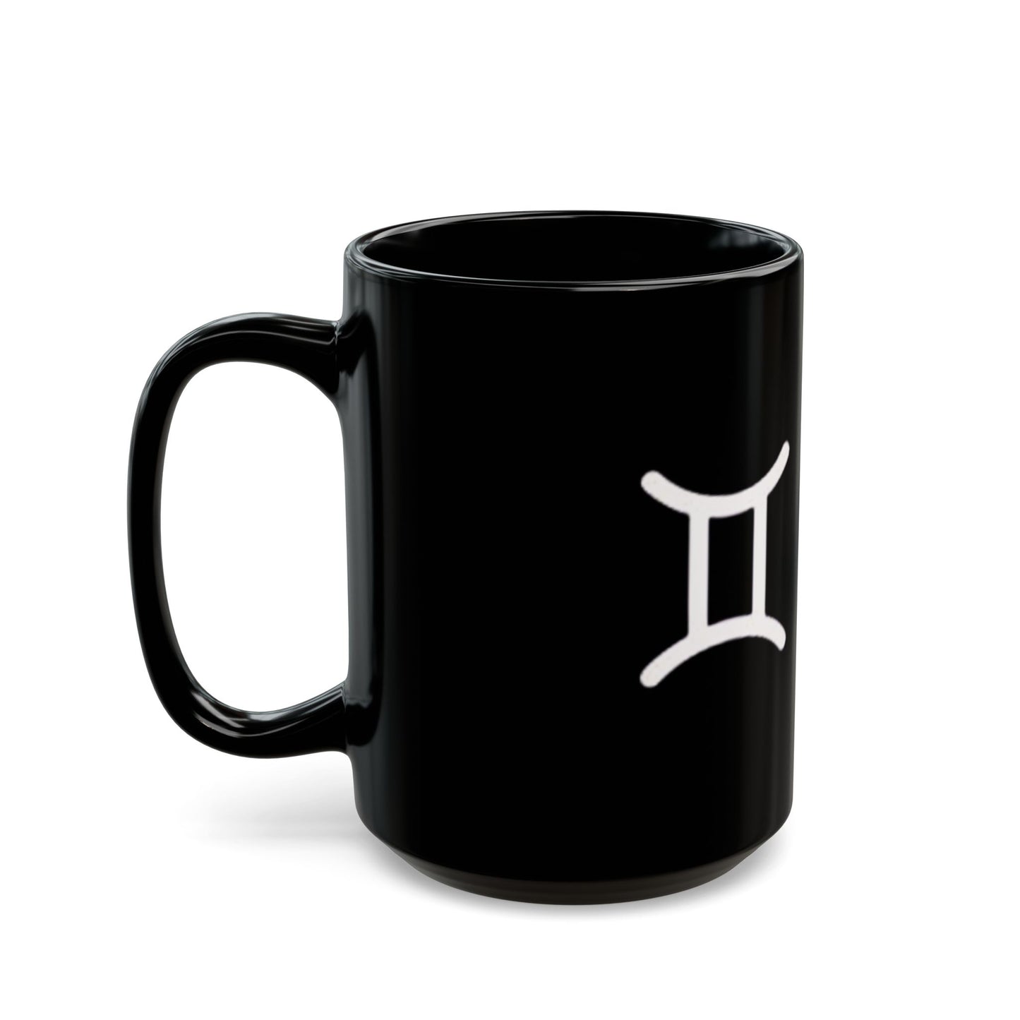 Personalized Gemini Astrology Mug - Custom Name & Birth Date - 11oz/15oz Black Coffee Cup