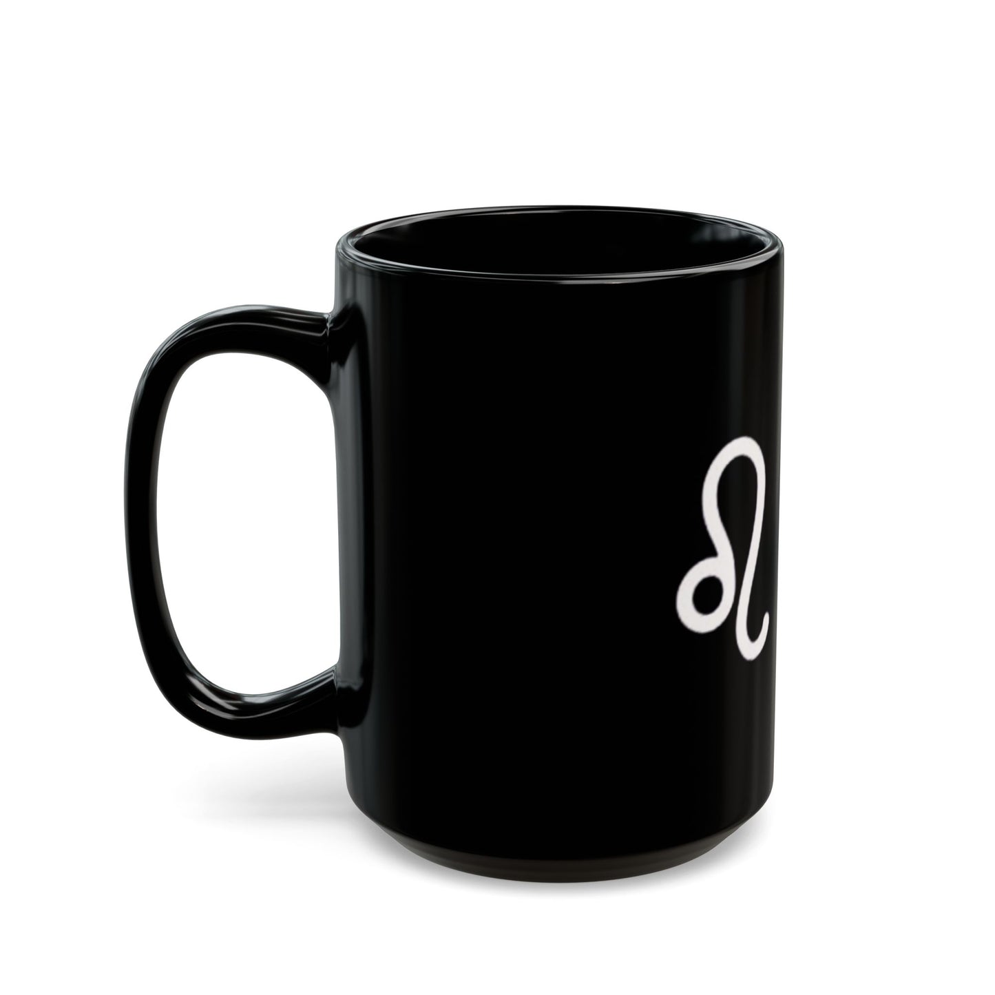 Personalized Leo Astrology Mug - Custom Name & Birth Date - 11oz/15oz Black Coffee Cup