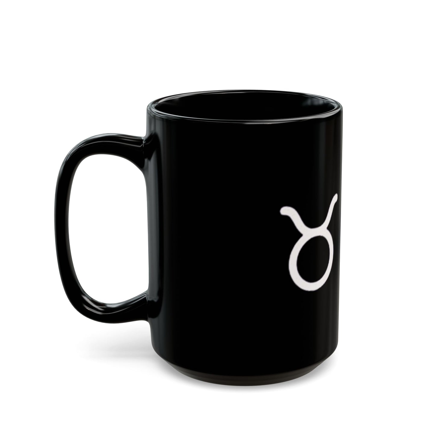 Personalized Taurus Astrology Mug - Custom Name & Birth Date - 11oz/15oz Black Coffee Cup